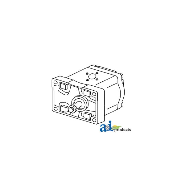 Pump, Hydraulic (Single) 6.3" x6.4" x8.7"